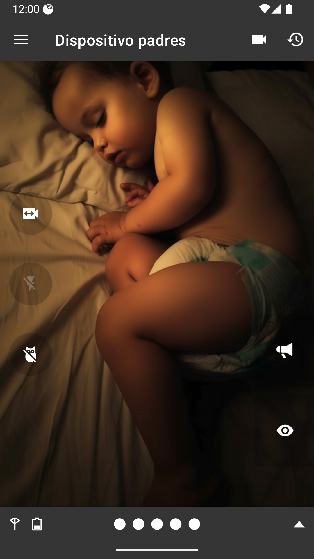 Visión nocturna en Dormi